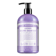 Dr. Bronner's lilla lavendel økologisk sukkersåpe i 355ml flaske