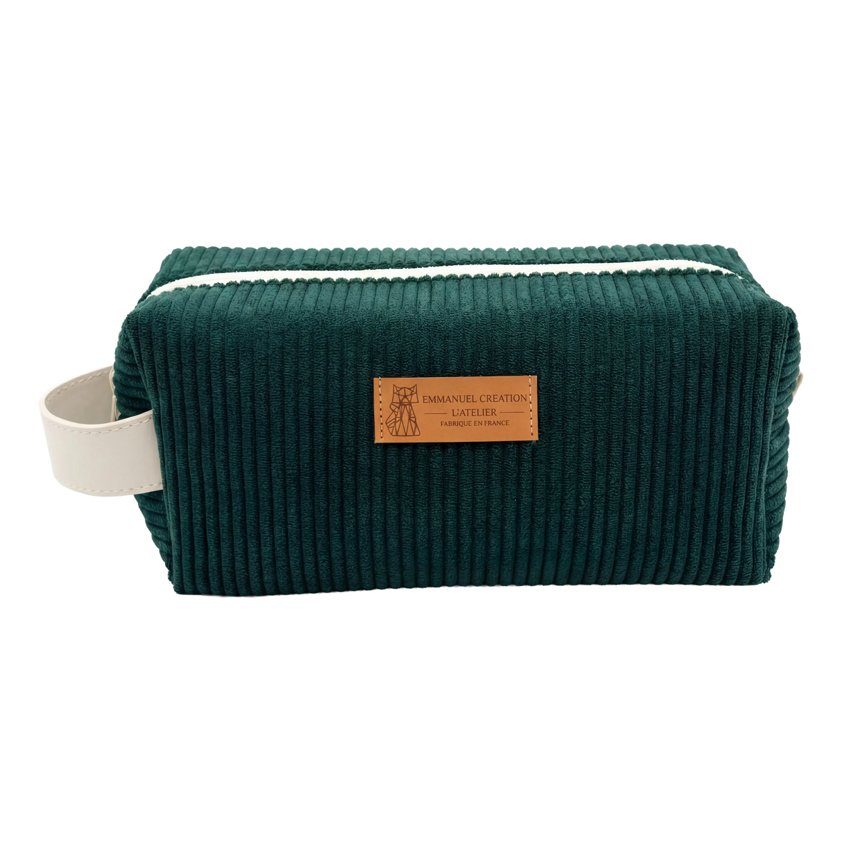 Emmanuel Creation L'atelier Corduroy liten toalettmappe 
