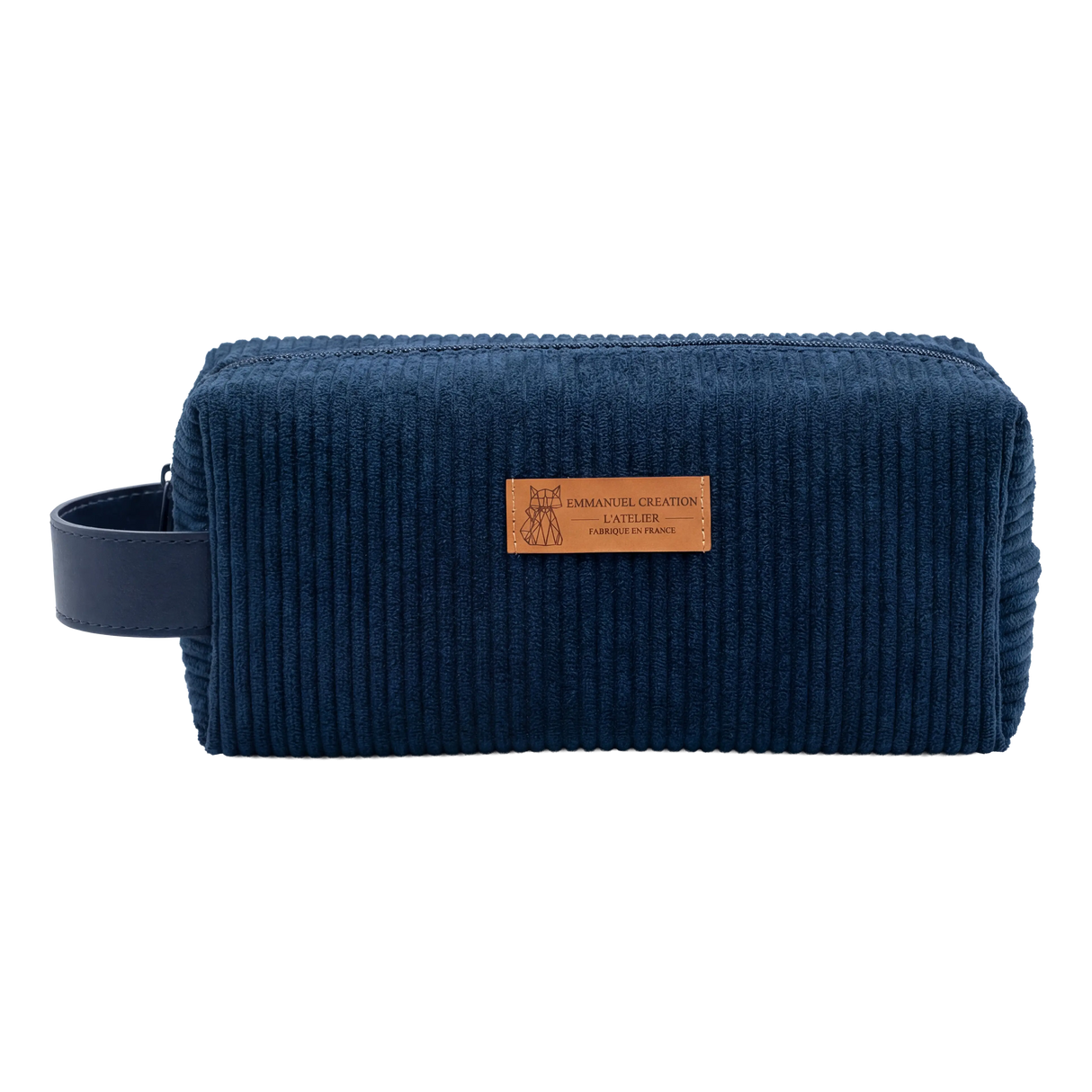 Emmanuel Creation L'atelier Corduroy liten toalettmappe 