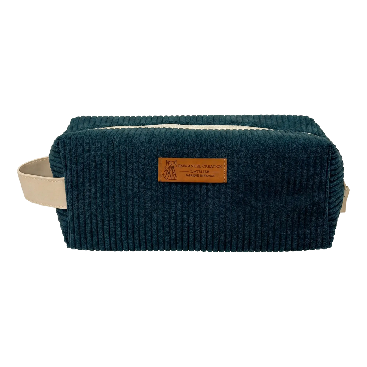 Emmanuel Creation L'atelier Corduroy liten toalettmappe 