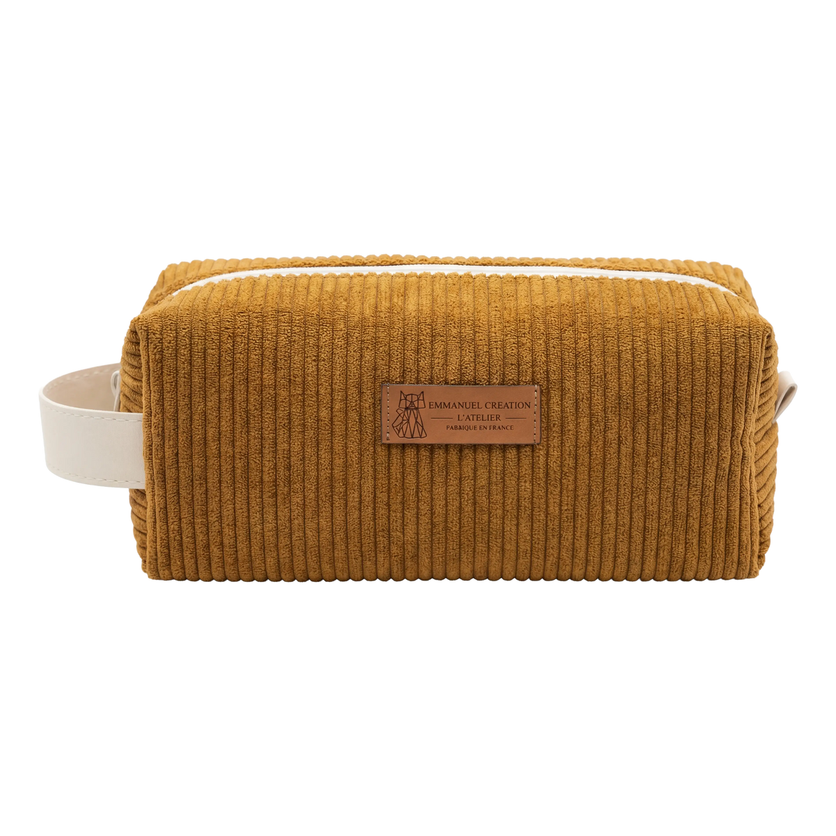 Emmanuel Creation L'atelier Corduroy liten toalettmappe 