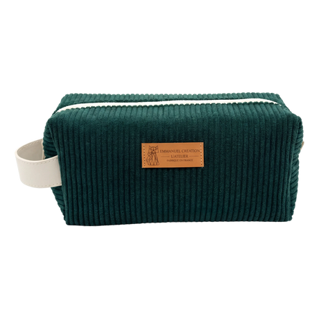 Emmanuel Creation L'atelier Corduroy liten toalettmappe 