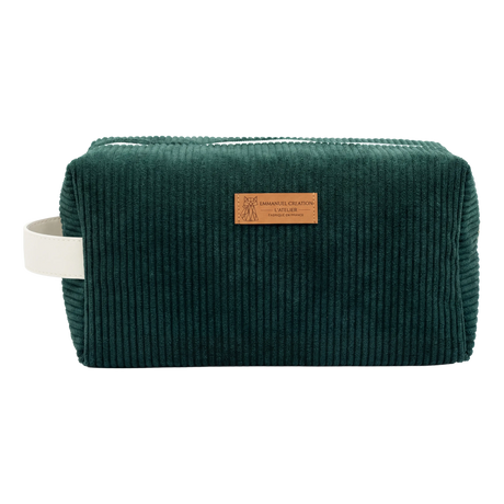 Emmanuel Creation L'atelier Corduroy stor toalettmappe 