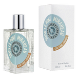 Eau de Parfum Sous le Pont Mirabeau i kvadratisk glassflaske med sølvkork og hvit kartong