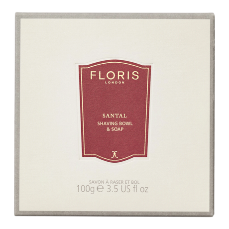 Floris Santal barbersåpe i treskål