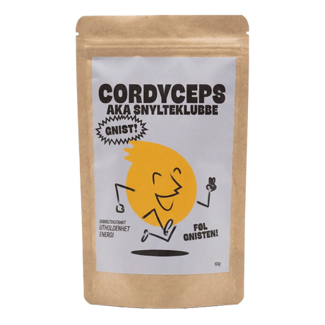 GNIST! Cordyceps dobbeltekstrakt pulver 
