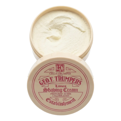 Geo F. Trumper barberkrem i skål - Extract of Limes 