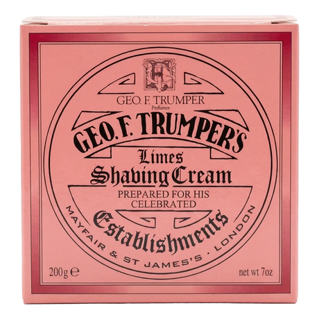 Geo F. Trumper barberkrem i skål - Extract of Limes 