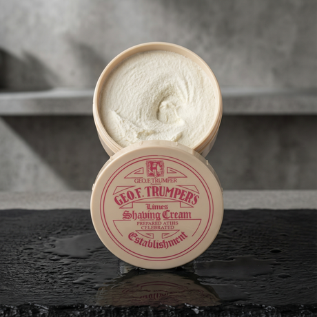 Geo F. Trumper barberkrem i skål - Extract of Limes 