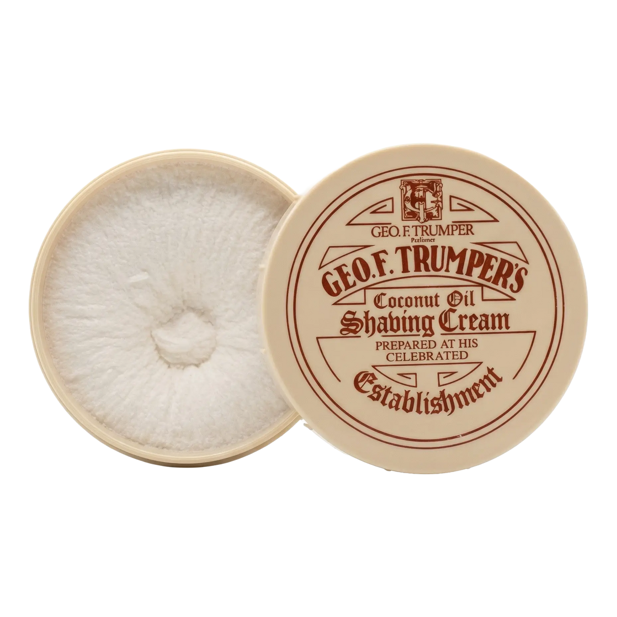 Geo F. Trumper barberkrem i skål - Kokosnøtt 
