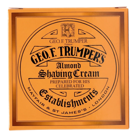 Geo F. Trumper barberkrem i skål - Mandel 
