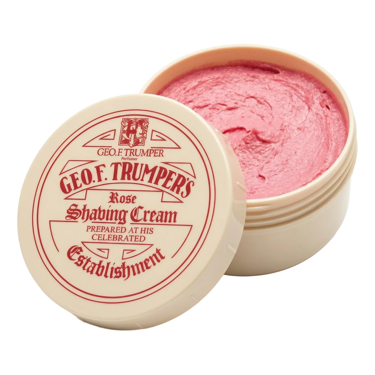 Geo F. Trumper barberkrem i skål - Rose 
