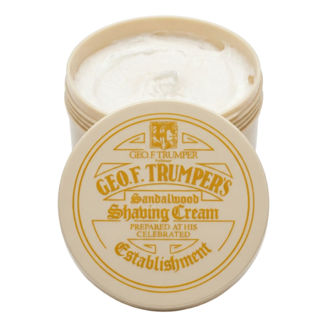 Geo F. Trumper barberkrem i skål - Sandeltre 