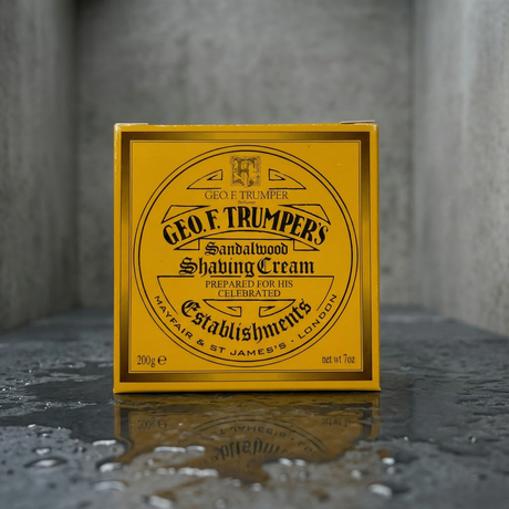 Geo F. Trumper barberkrem i skål - Sandeltre 