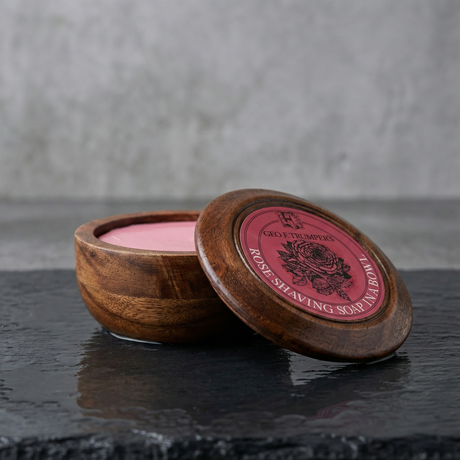 Geo F. Trumper barbersåpe i treskål 