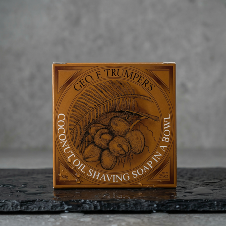 Geo F. Trumper barbersåpe i treskål 