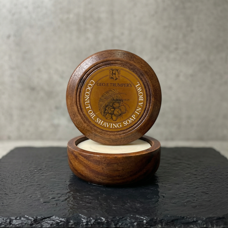 Geo F. Trumper barbersåpe i treskål 