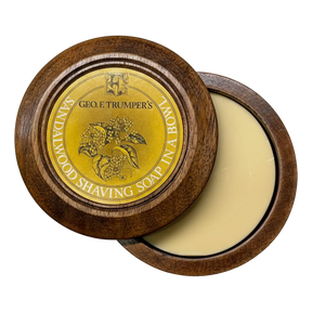 Geo F. Trumper barbersåpe i treskål 