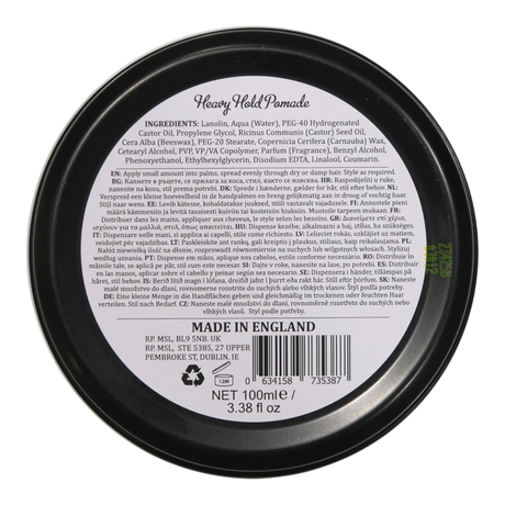 Dapper Dan Heavy Hold Pomade 