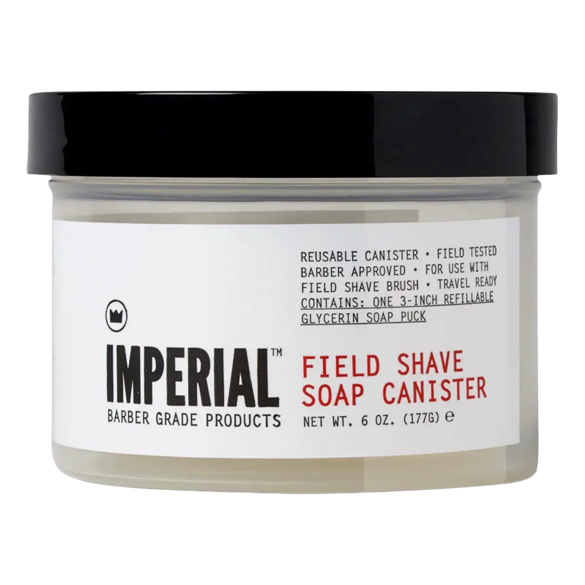 Imperial Barber Products barbersåpe i reiseskål 