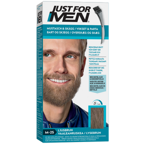 Just For Men bart- og skjeggfarge Lysebrun 