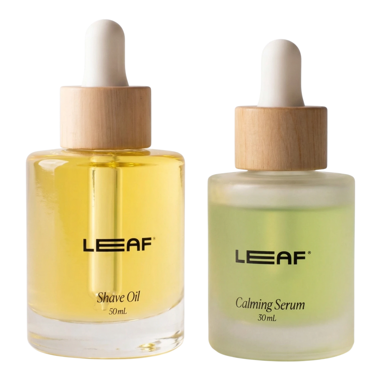 Leaf Shave Care Set - barbersett 