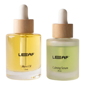 Leaf Shave Care Set - barbersett 