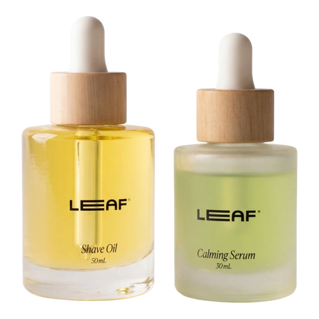 Leaf Shave Care Set - barbersett 