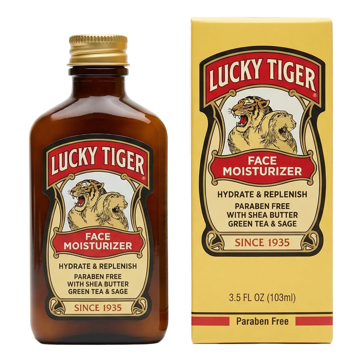 Lucky Tiger Face Moisturizer 