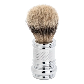 Merkur Barber Pole Silvertip Badger barberkost 