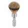 Merkur Futur Silvertip barberkost Polert krom 