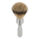 Merkur Futur Silvertip barberkost Polert krom 