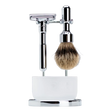 Merkur Futur Silvertip barbersett 4 deler 