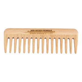 Mr Bear Family skjeggkam av lønnetre 