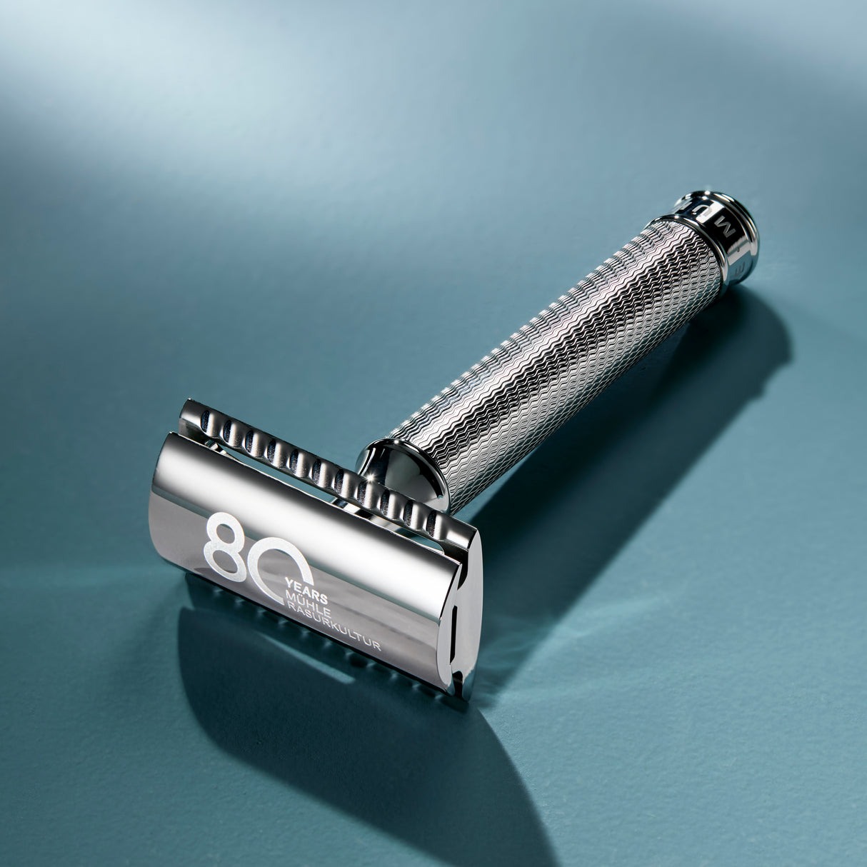 Mühle R89 tradisjonell barberhøvel - 80 år Jubileumsutgave 