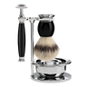 Mühle Sophist barbersett 4 deler Sort 