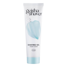 Naturlig og vegansk barbergelé fra Geisha i Desert Flower duft, 150 ml tub