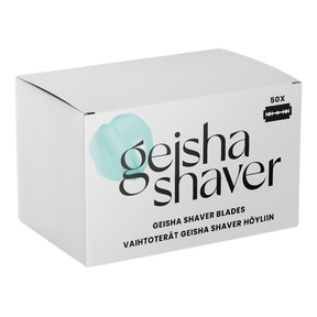 Natural Geisha barberblader - 50-pakning