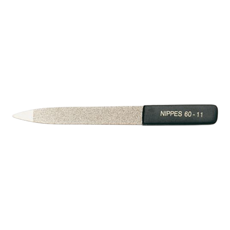 Nippes safir neglefil spiss svart 