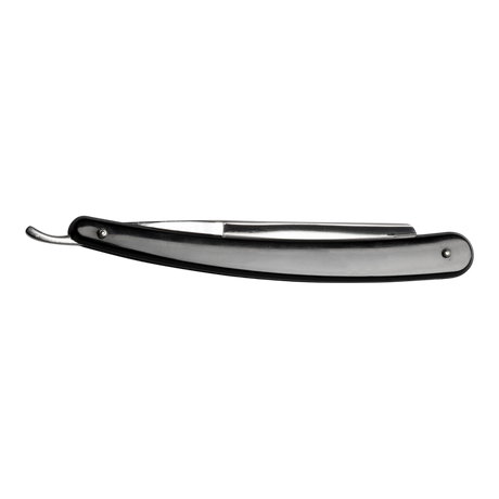 Nippes barberkniv 4/8" - Sort harpiks 