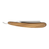 Nippes barberkniv 5/8" - Oliventre 