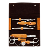 Nippes manikyrsett Cognac - 6 deler 