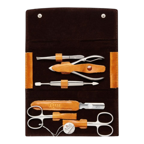 Nippes manikyrsett Cognac - 6 deler 