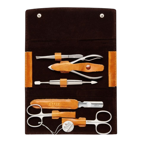 Nippes manikyrsett Cognac - 6 deler 