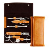 Nippes manikyrsett Cognac - 6 deler 