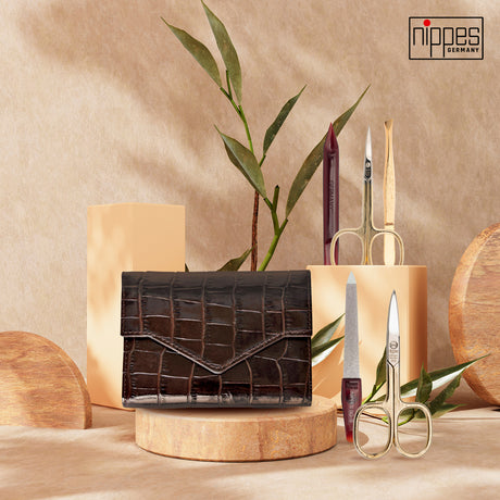 Nippes manikyrsett Croco - 5 deler 