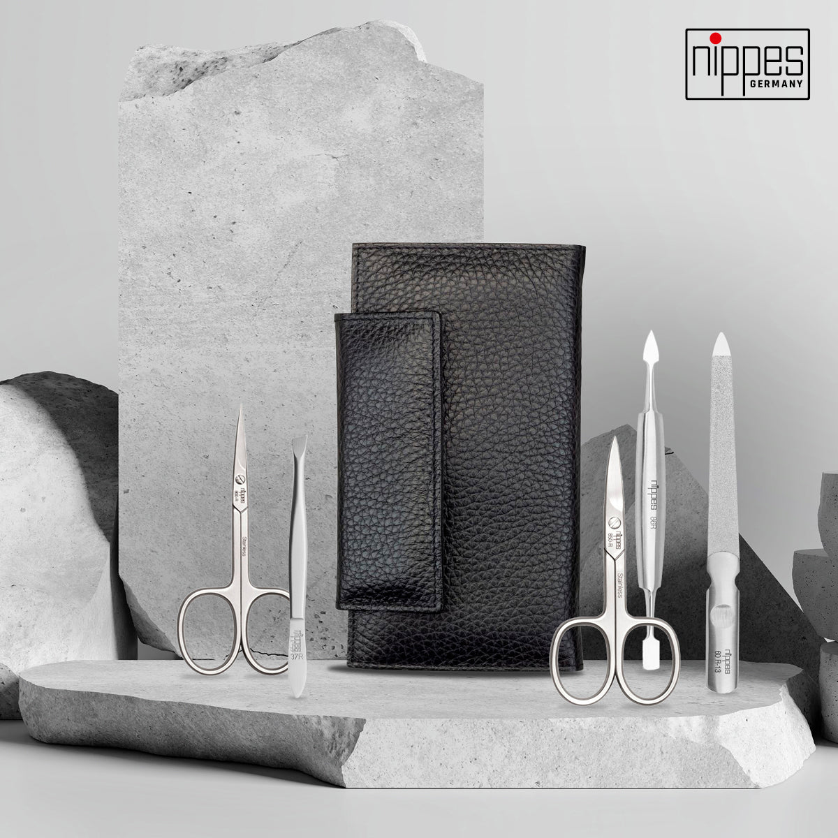 Nippes manikyrsett Leone - 5 deler 