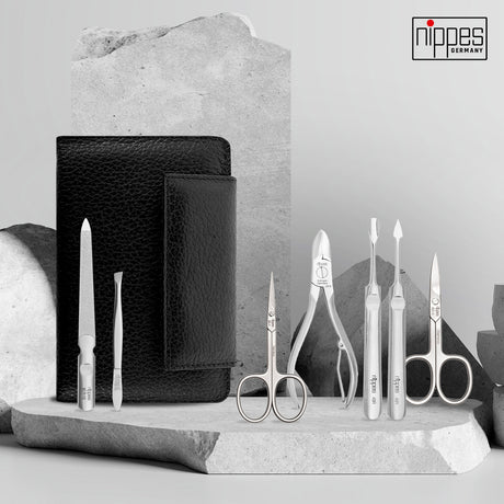 Nippes manikyrsett Leone - 7 deler 