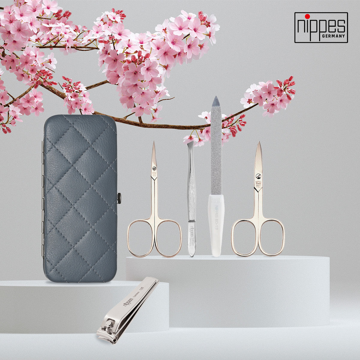 Nippes manikyrsett Raute - 5 deler 