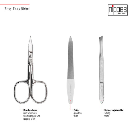 Nippes manikyrsett Vintage - 3 deler 